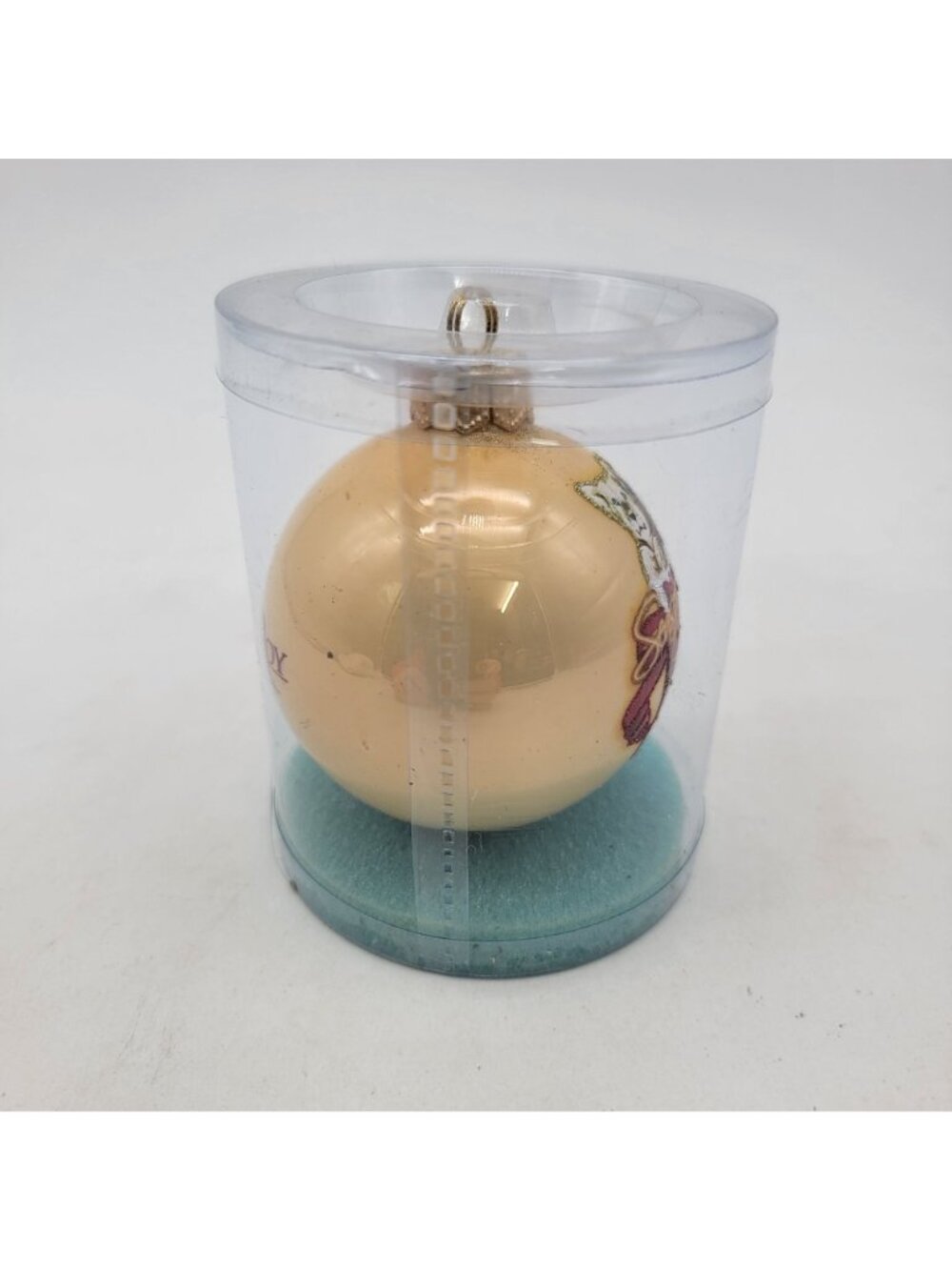 Siegfried & Roy Mirage Las Vegas Glass Ornament "Seasons Greetings" xmas Decor - Picture 4 of 8